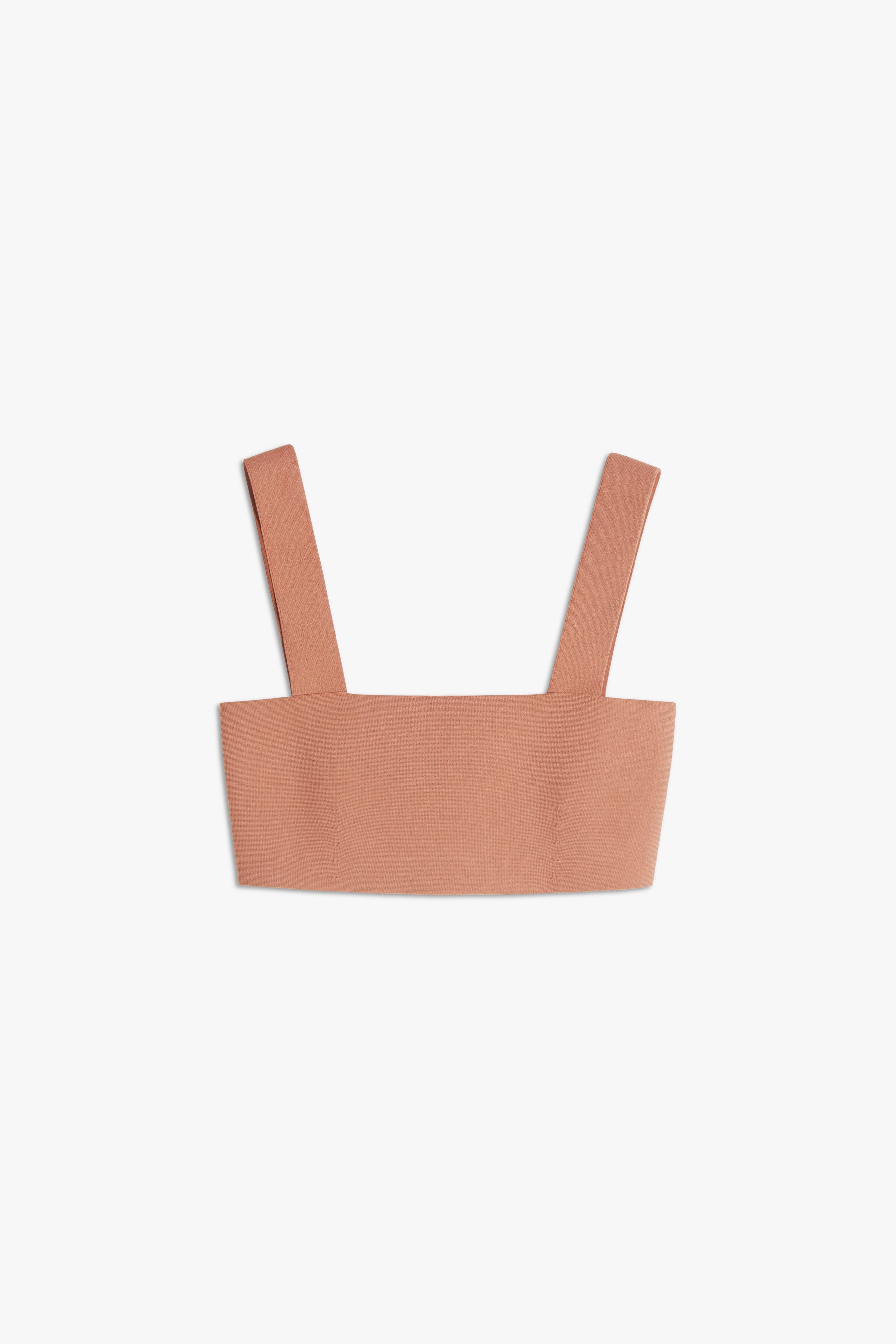 VB Body Strap Bandeau Top in Blush - 1