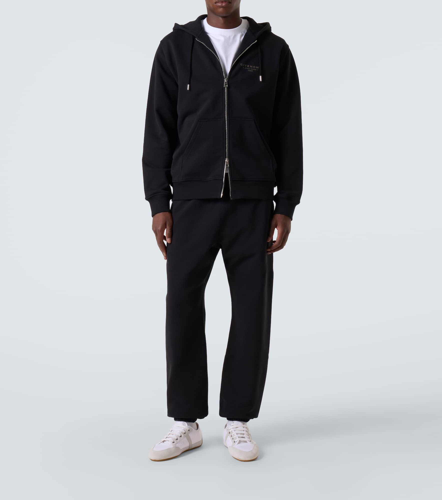 Givenchy Stamp cotton fleece hoodie - 2