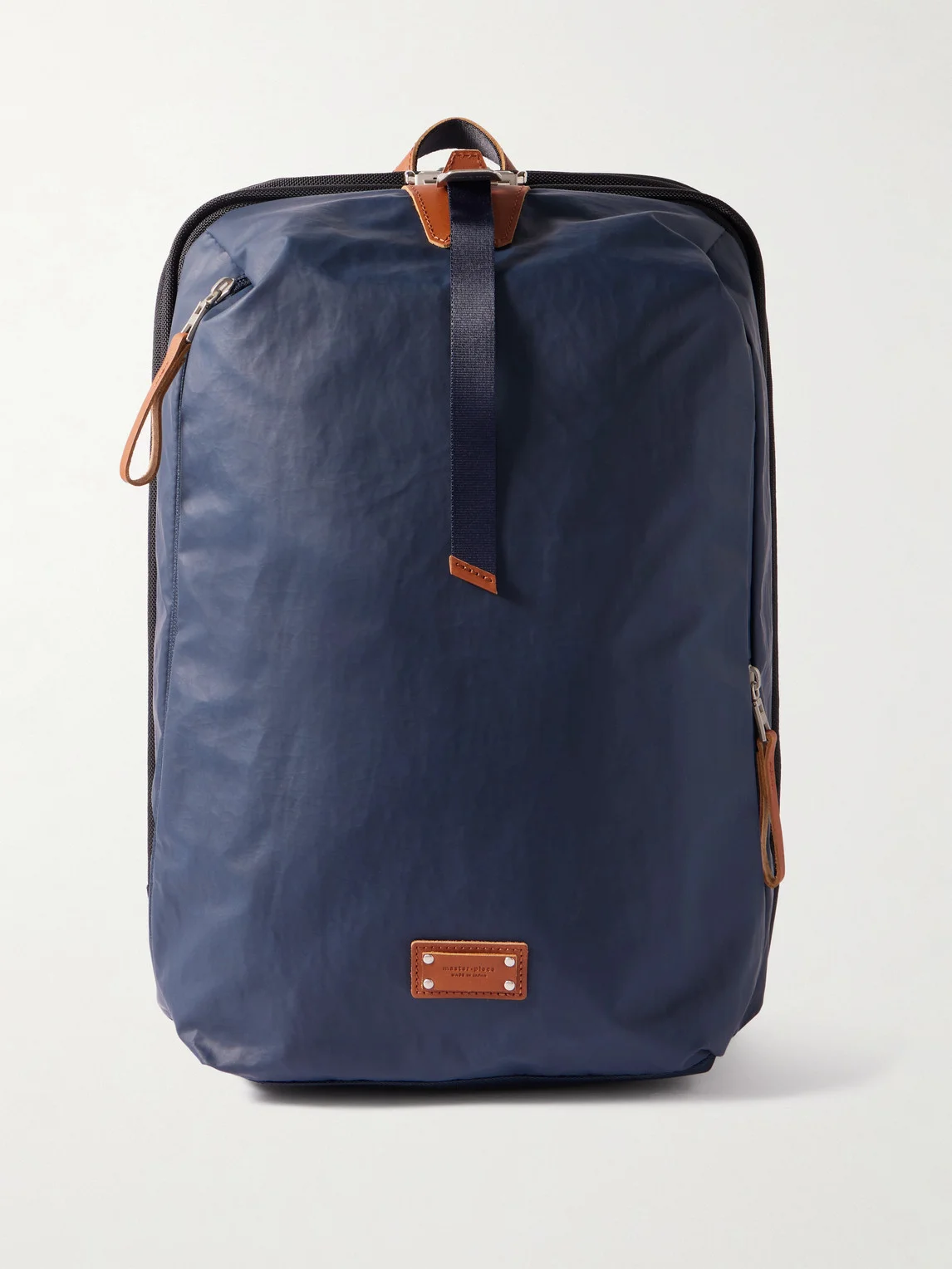 Bump L Canvas and Leather-Trimmed CORDURA® Nylon Backpack - 1