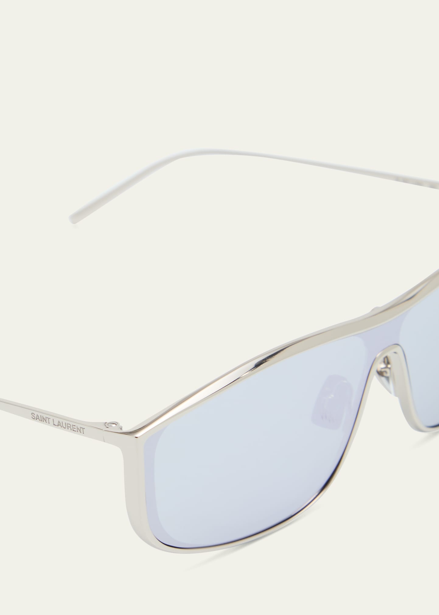 Men's Sl 605 Metal Rectangle Sunglasses - 4