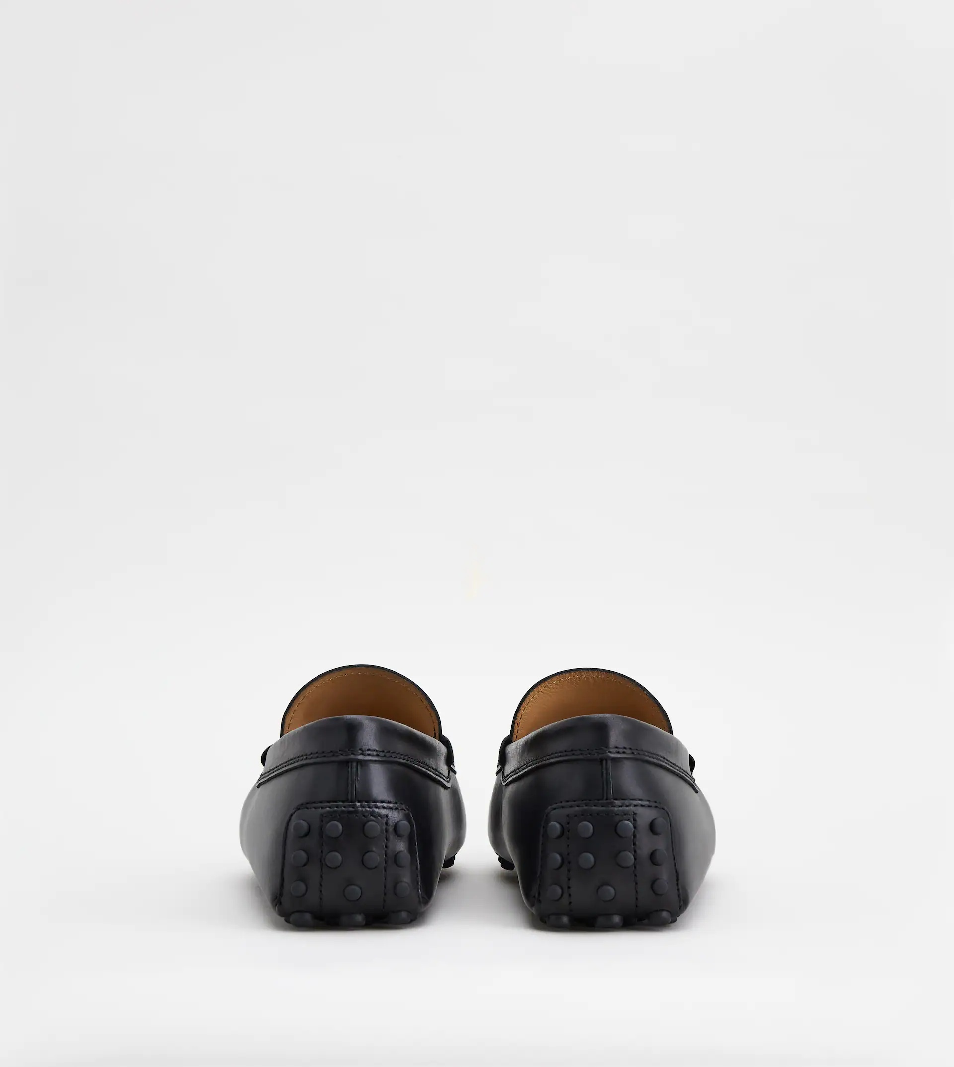 GOMMINO DRIVING SHOES IN LEATHER - BLACK - 3