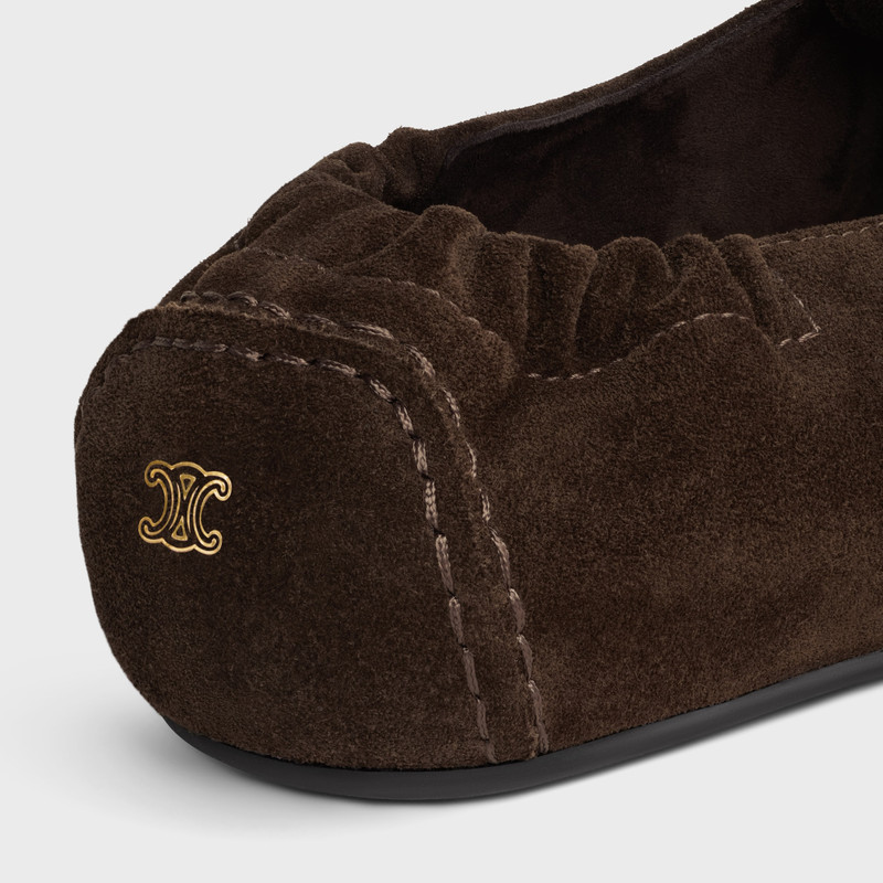 CELINE ADAM LACE-UP LOAFER IN SUEDE CALFSKIN outlook