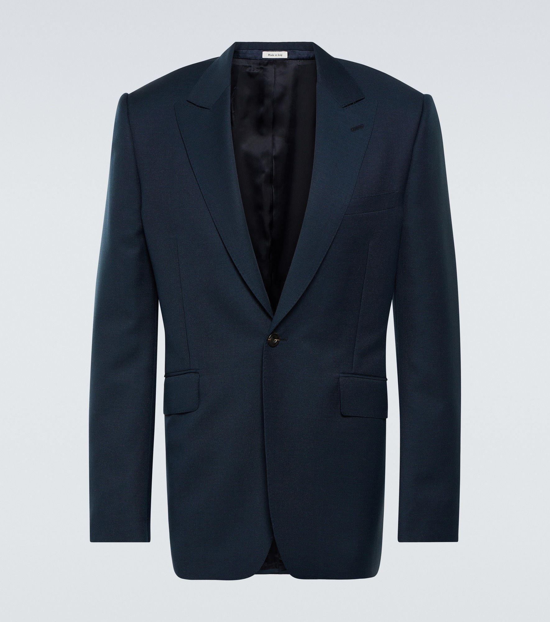 Wool and mohair suit jacket - 1