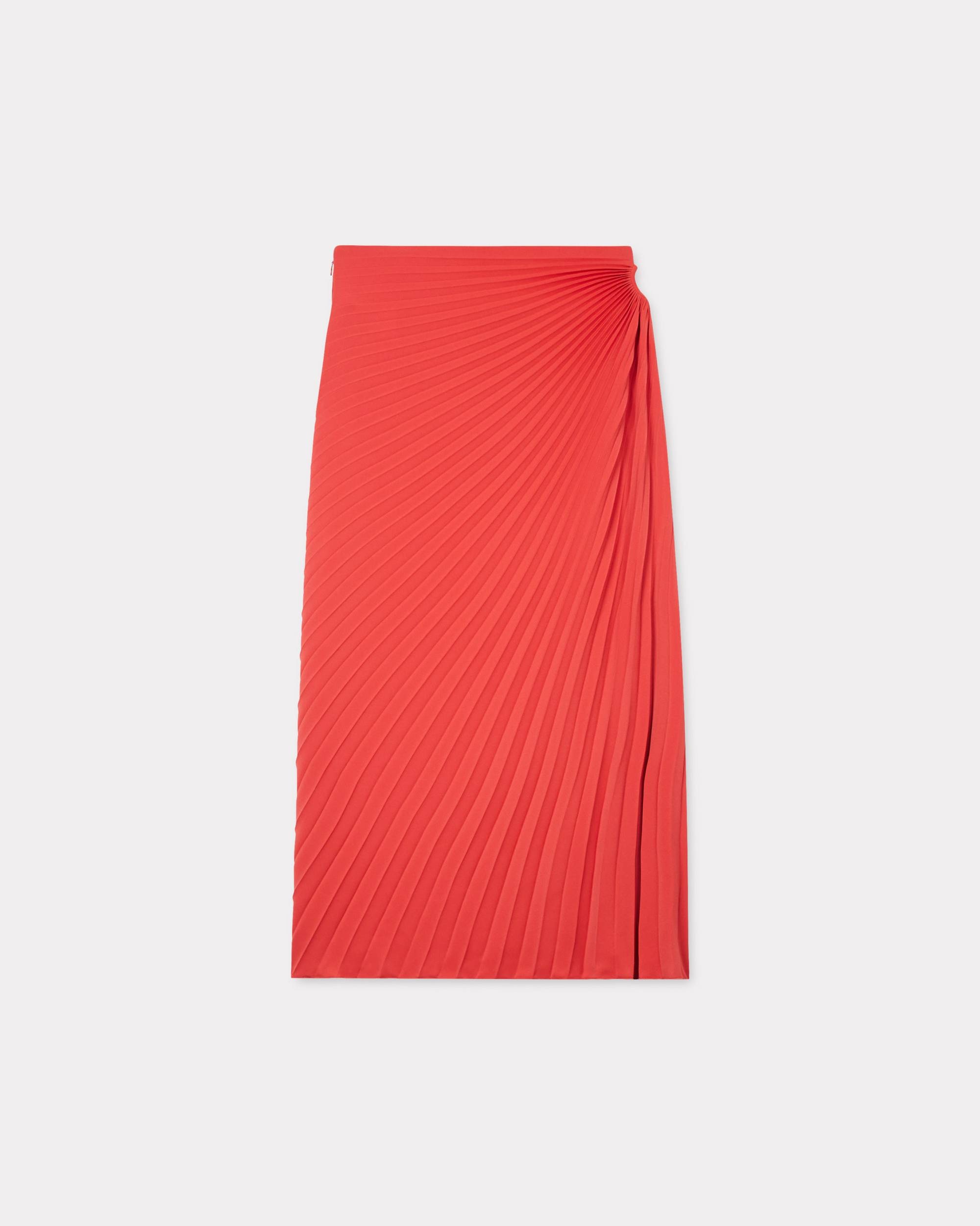 Sun-ray pleats midi skirt - 2