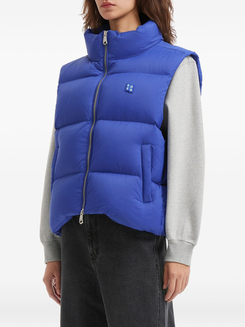 Tag zip-up padded gilet 3