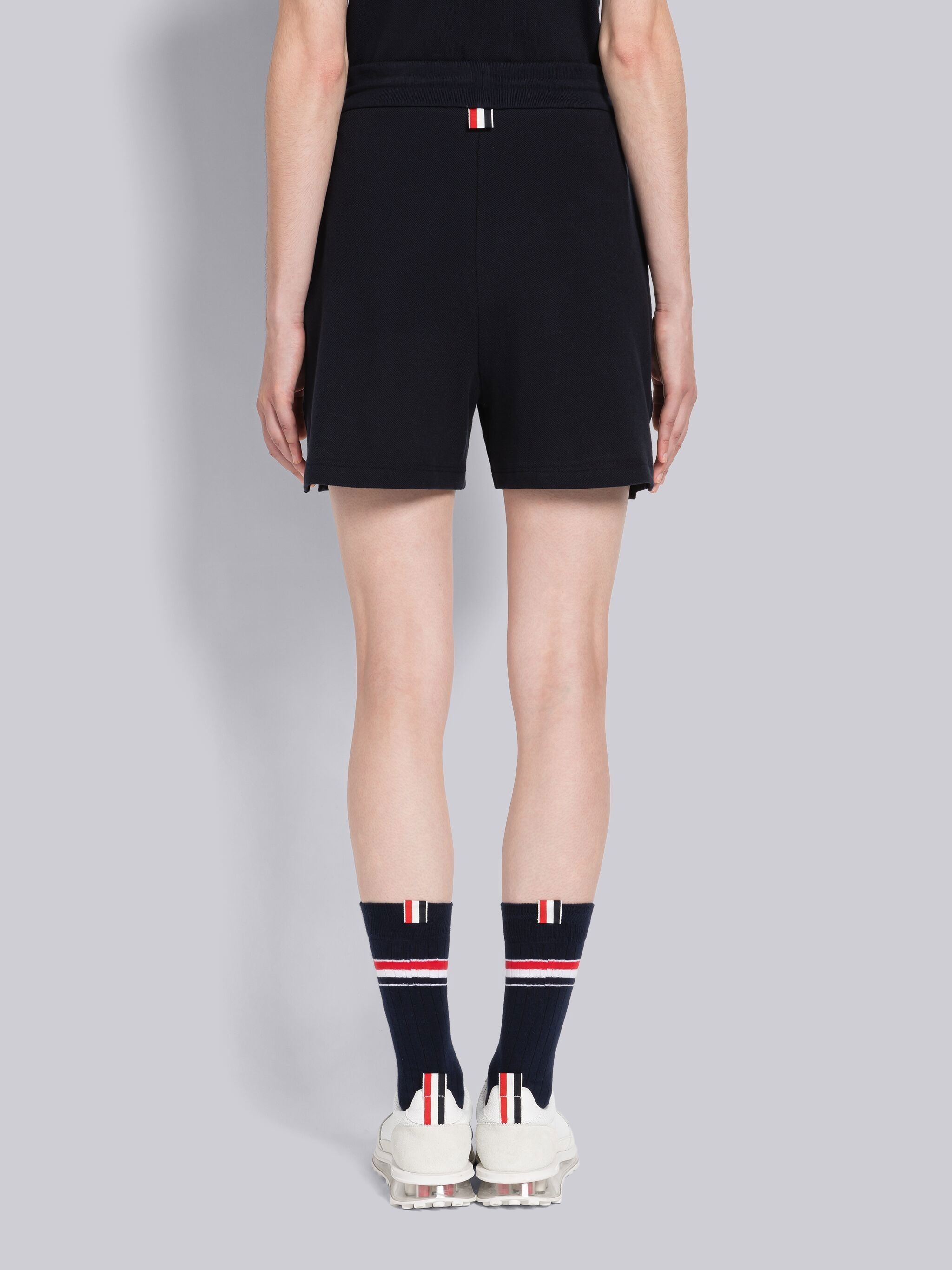 Pique Rib Gusset Stripe Short - 3