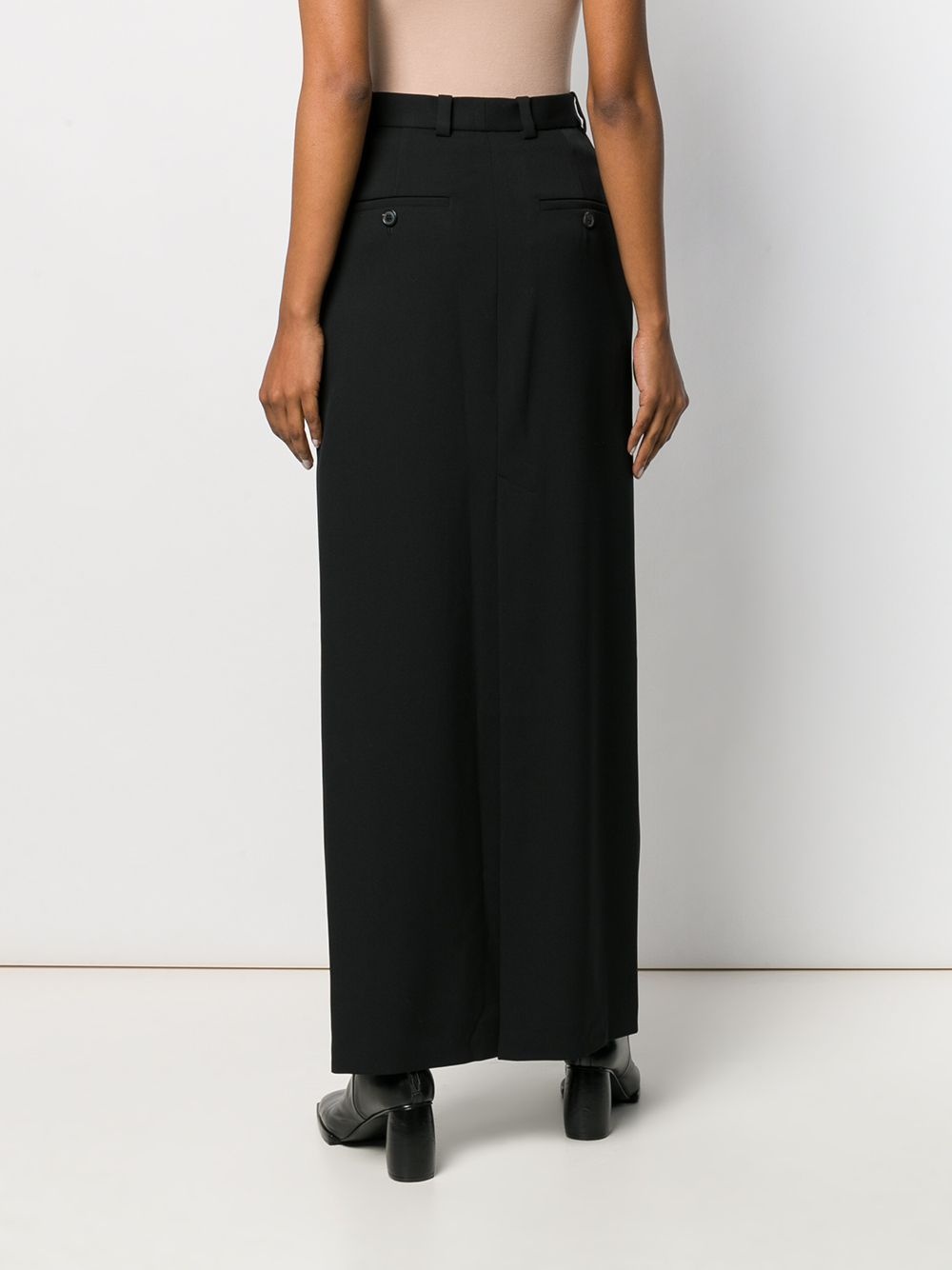 classic wide-leg trousers - 4