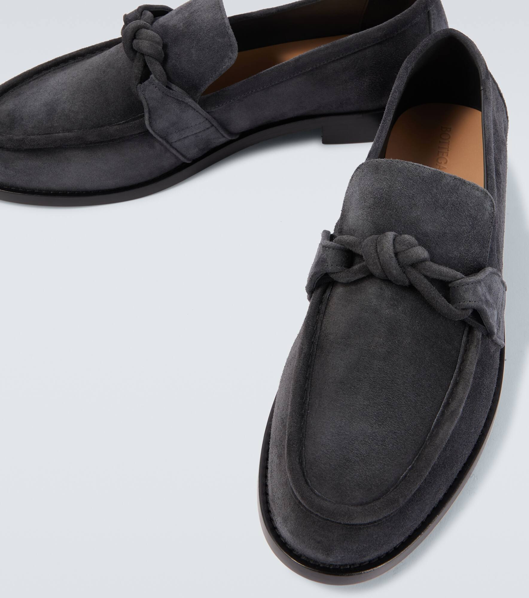 Astaire Knot suede loafers - 3