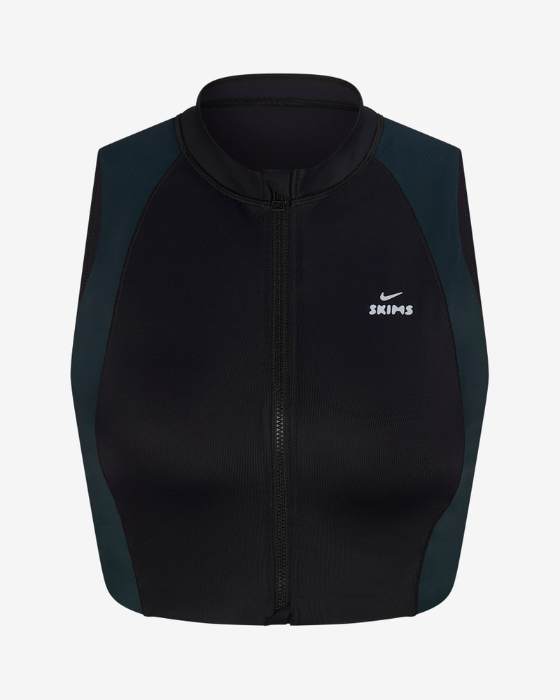 NikeSKIMS Shine Women's Front-Zip Bra 11