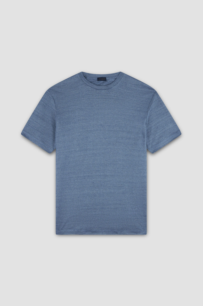LINEN JERSEY T-SHIRT - 1