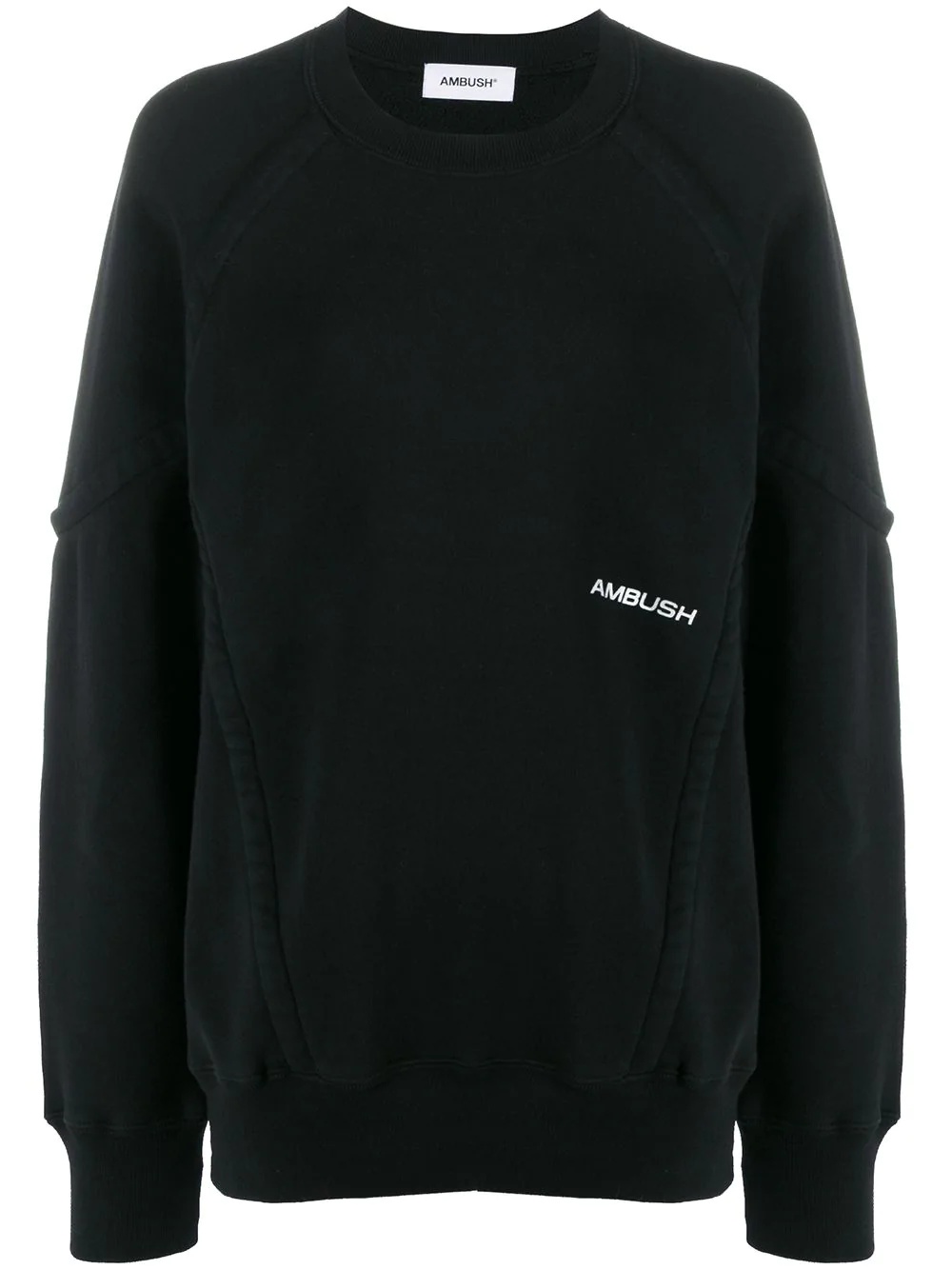 wide piping sweatshirt - 1