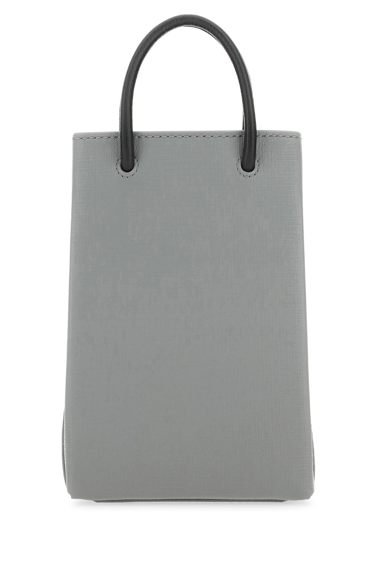 Grey leather phone case - 3