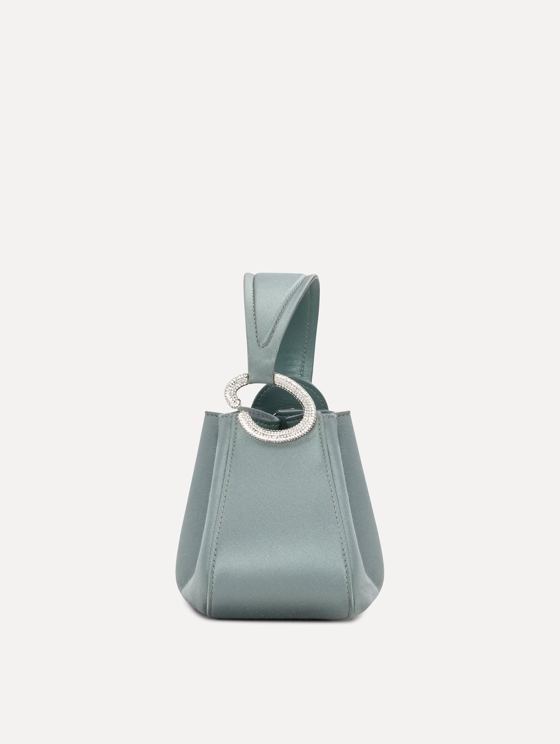 CRYSTAL PAVÉ NANO O HANDLE BAG - 3