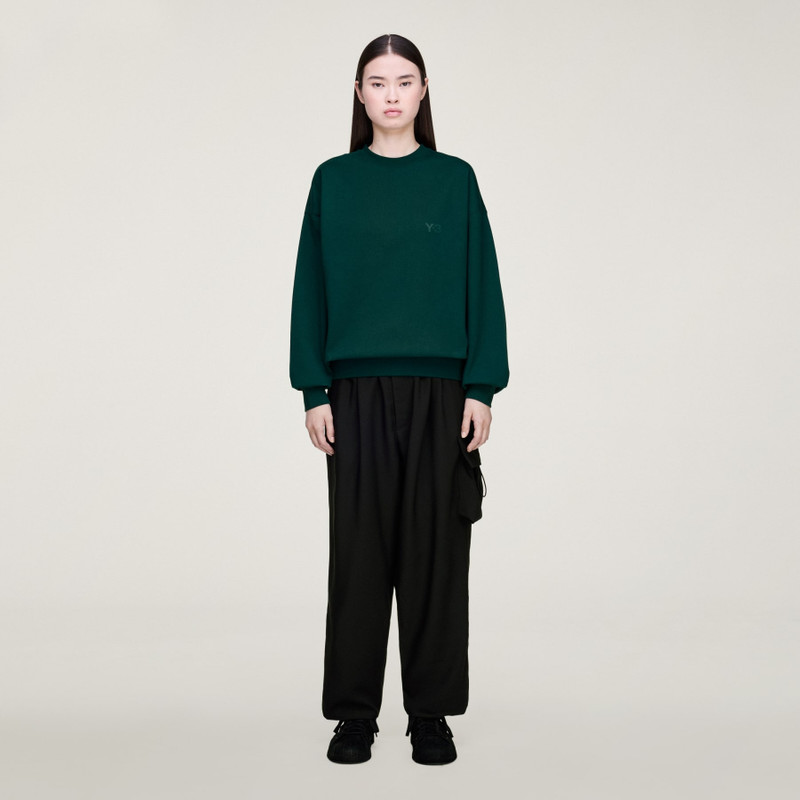 Y-3 Brushed Terry Crew Sweatshirt 6