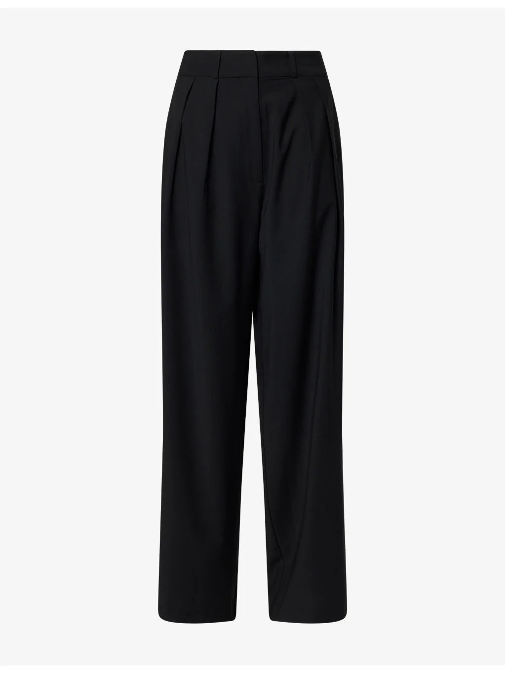 Ripley Wide-Leg Wool-Blend Trousers - 1