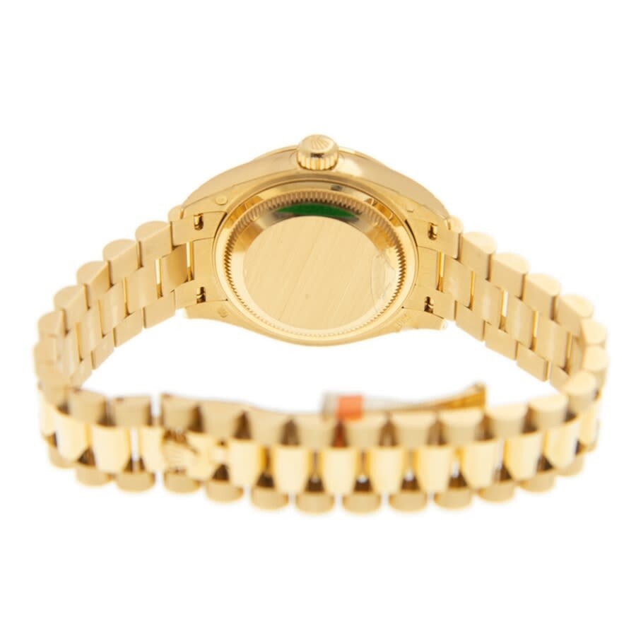 Rolex Lady-Datejust Mint Green Dial 18 Carat Yellow Gold President Watch 279138GNDP - 5
