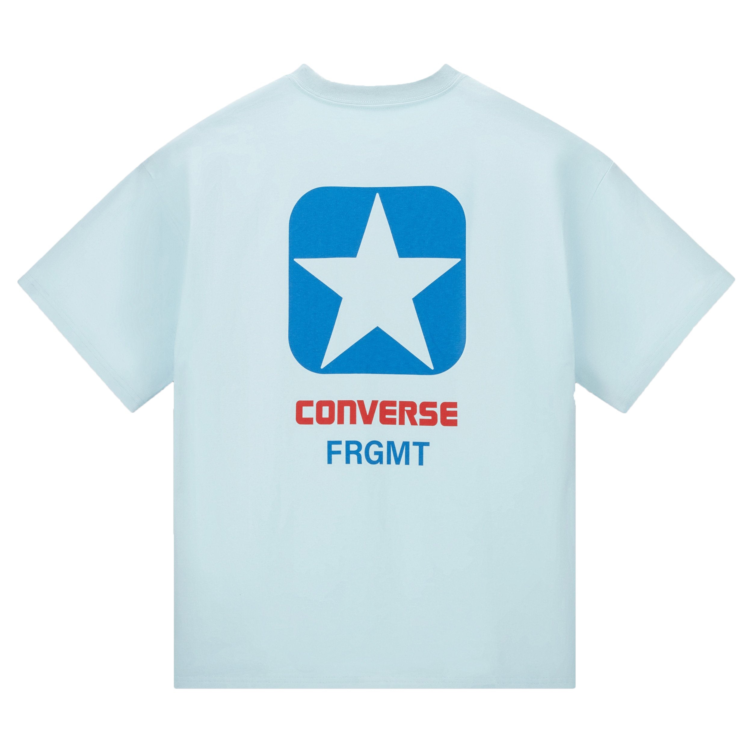 Converse x Fragment Tee 'Corydalis Blue' 10025969-A01 - 2