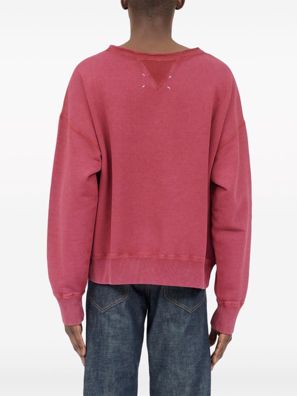Reverse cotton sweatshirt - 5