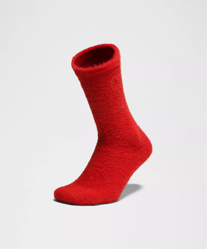 Unisex Fuzzy Crew Socks 3