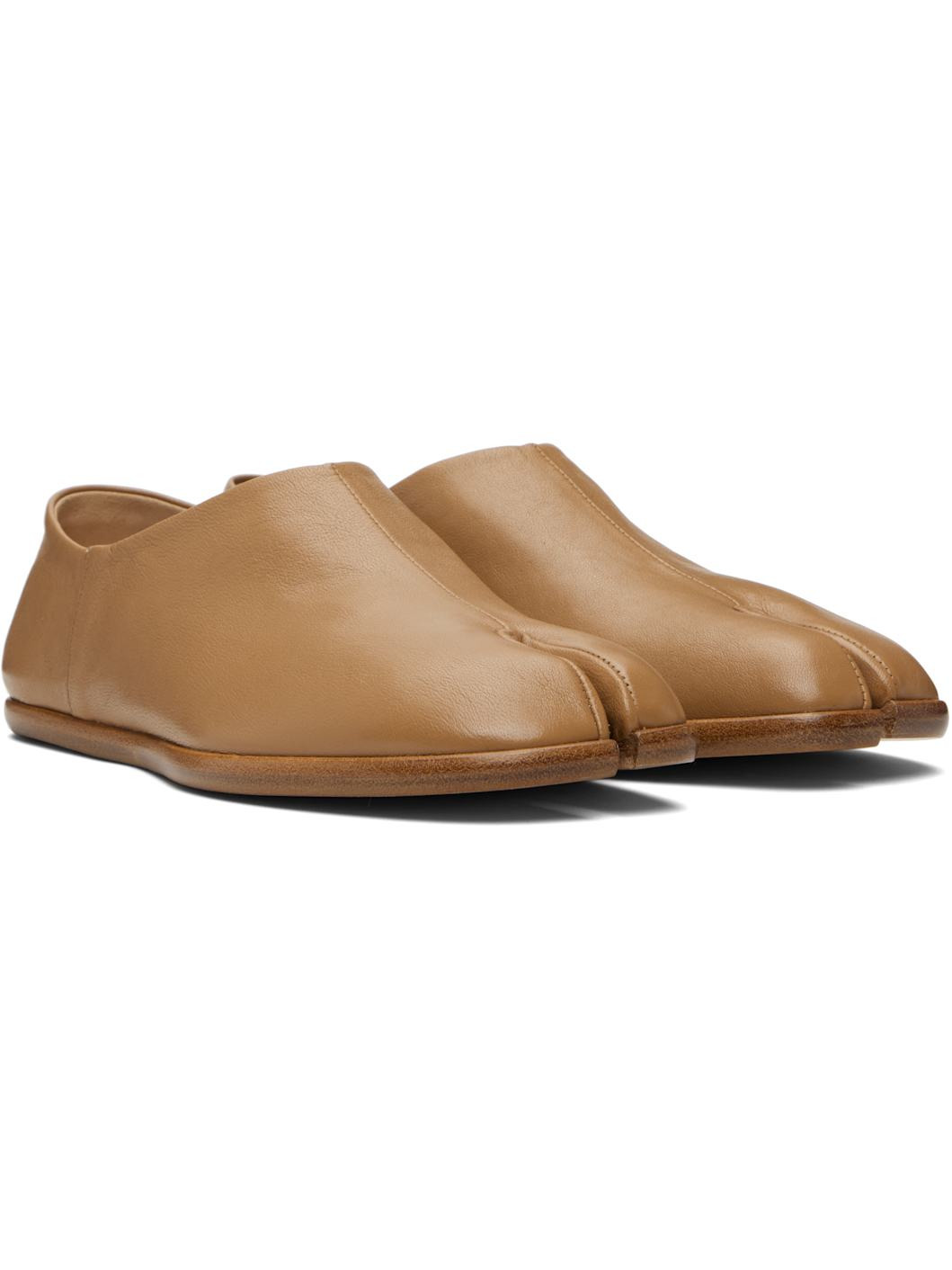 Tan Tabi Babouches Loafers - 4