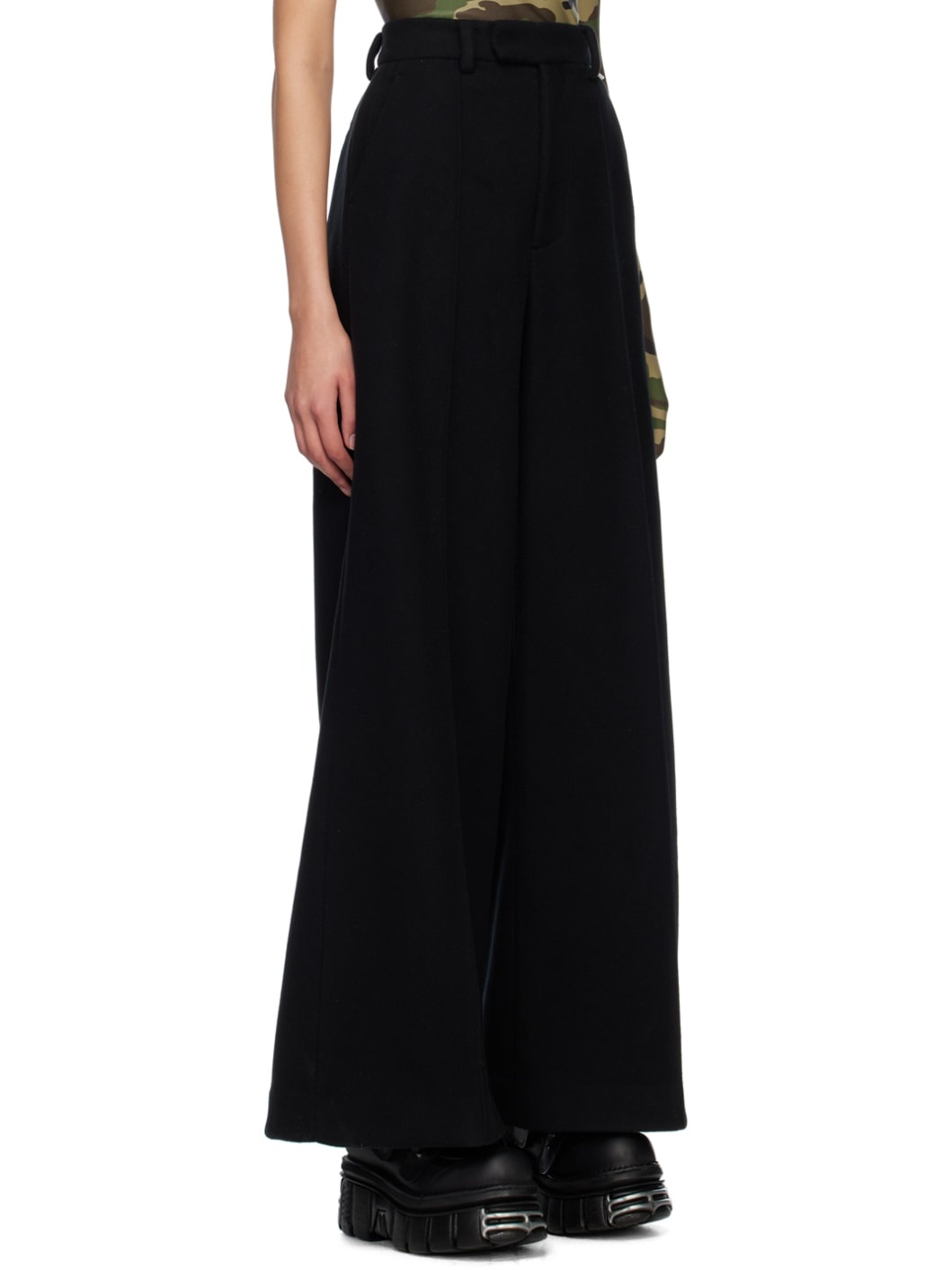 Black Tailored Trousers - 2