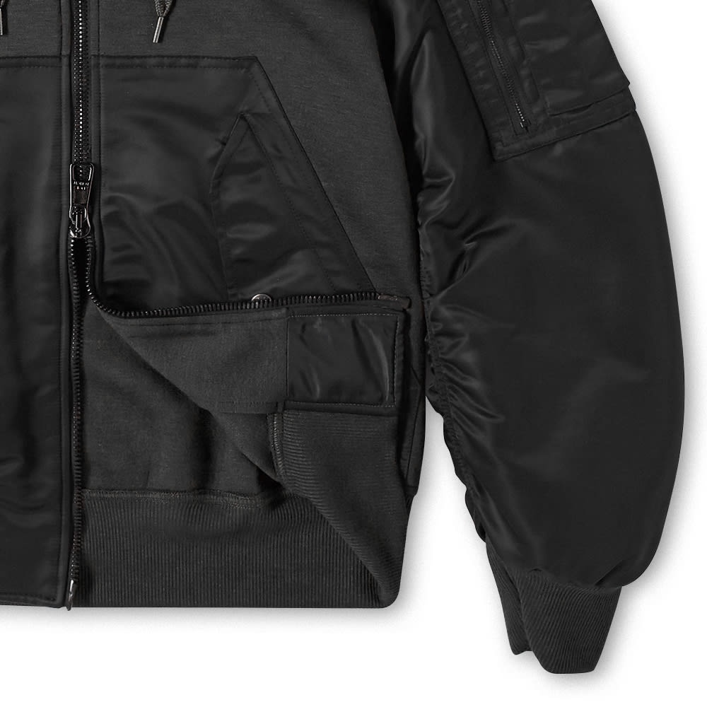 Neil Barrett MA-1 Sleeve Zip Hoody - 2