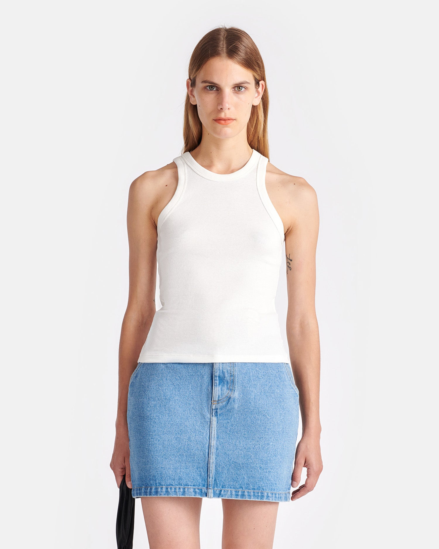 Ribbed-Jersey Tank Top - 2