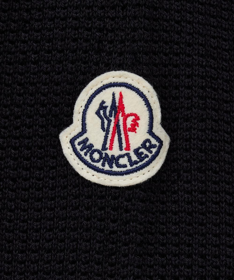 Contrast full zip knitted jacket 5