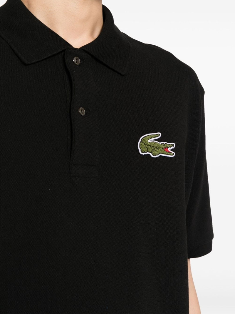 logo-appliqué polo shirt 6