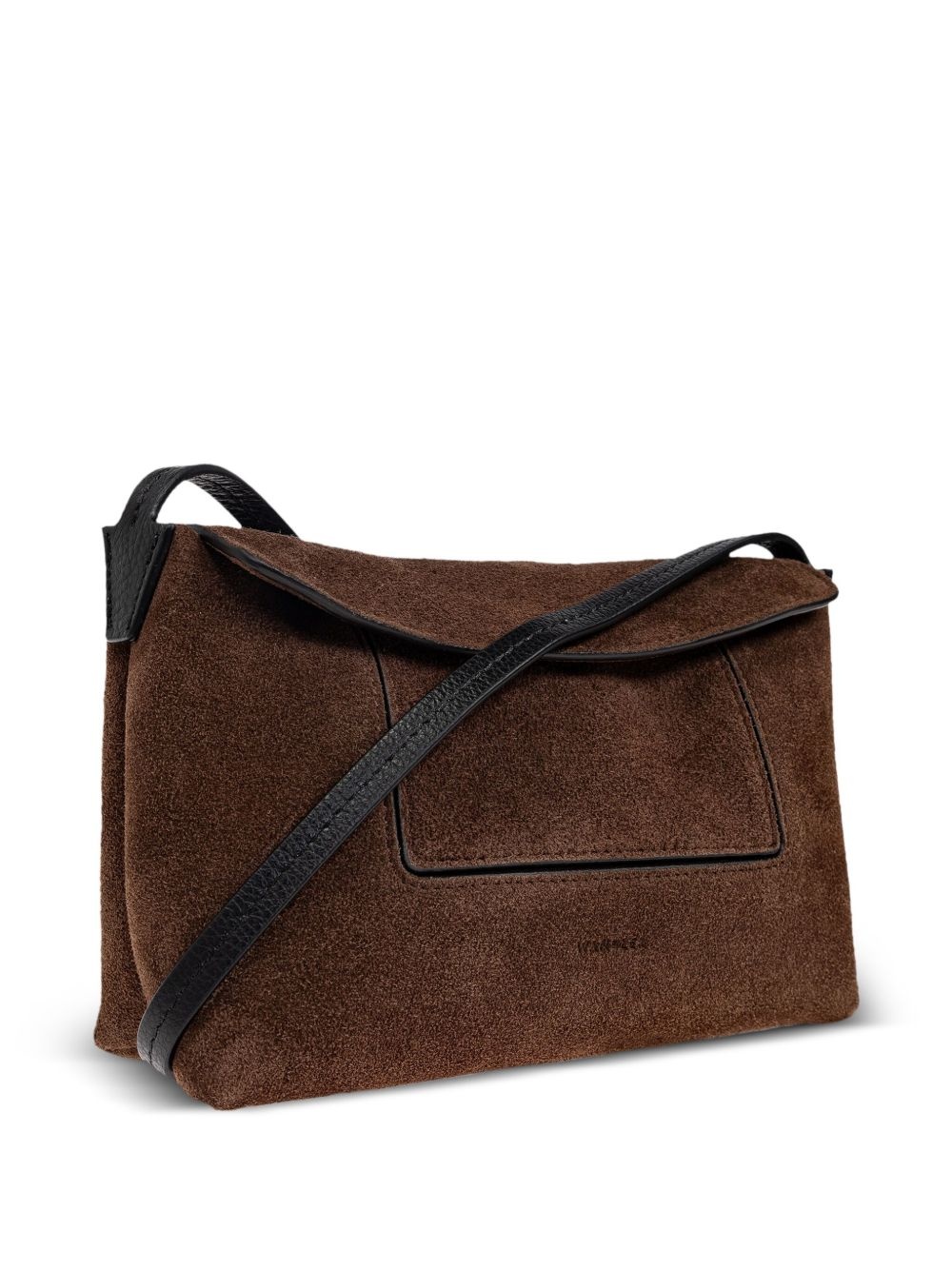Penelope suede flap shoulder bag - 3