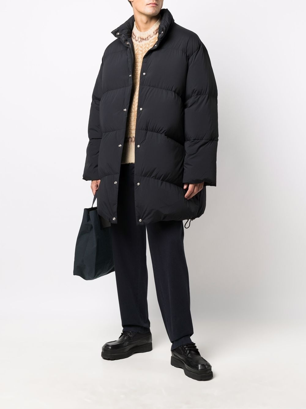 padded down parka - 2