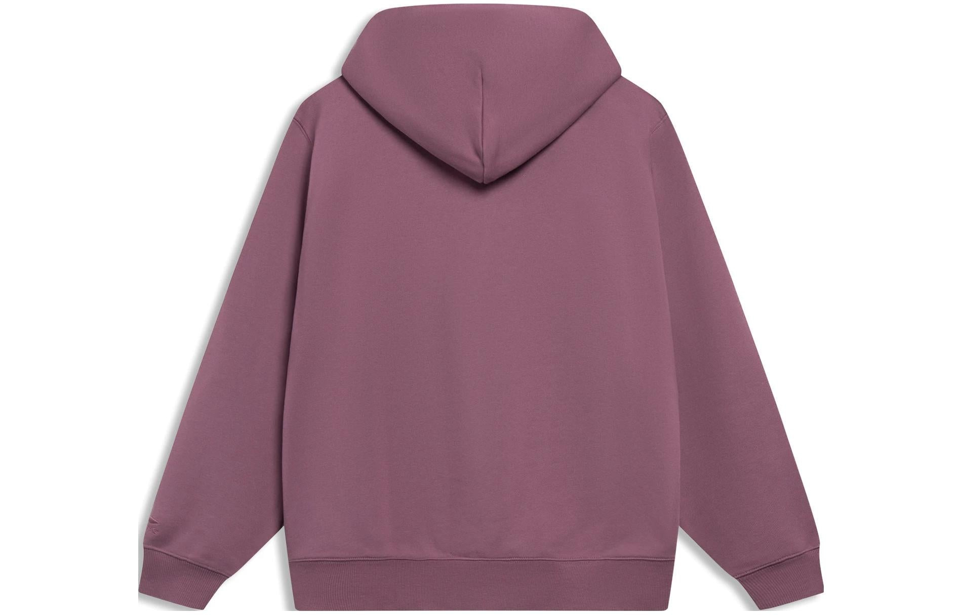 Li-Ning Chinese Color Label Logo Hoodie 'Pink' AWDT069-8 - 2