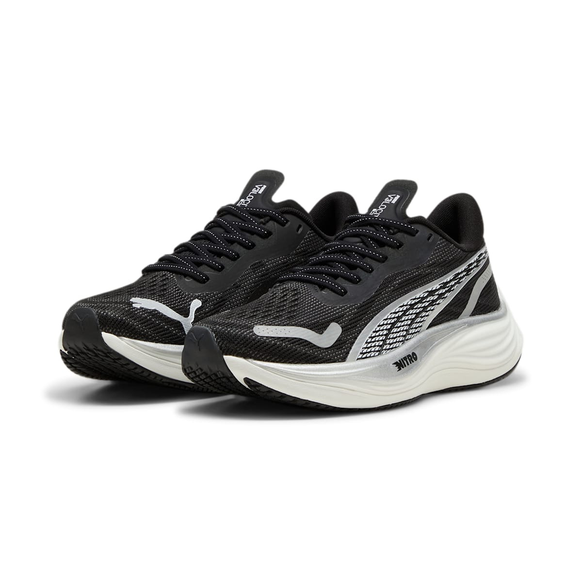 (WMNS) PUMA Velocity Nitro 3 'Black Silver' 377749-01 - 3
