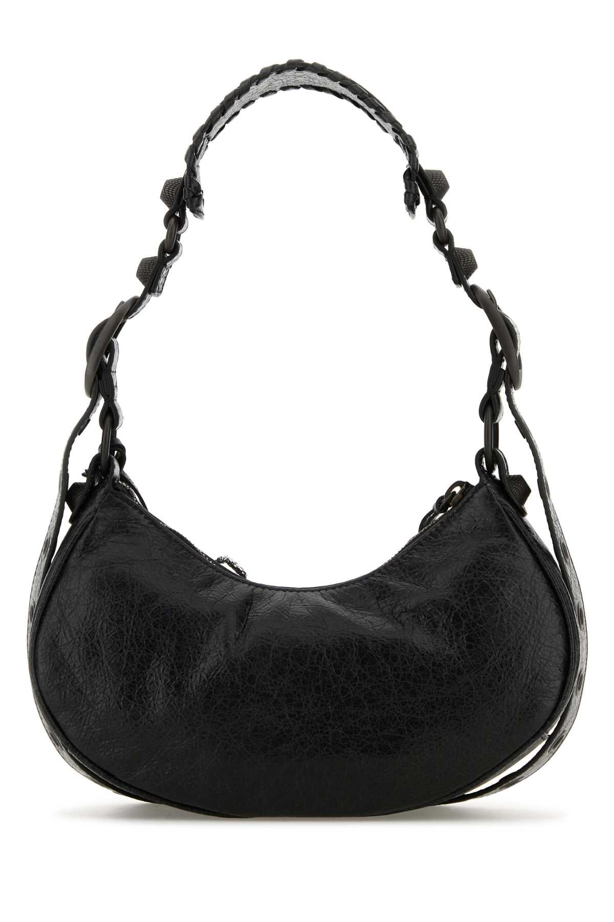 Balenciaga Women Slate Leather Le Cagole Xs Shoulder Bag - 3