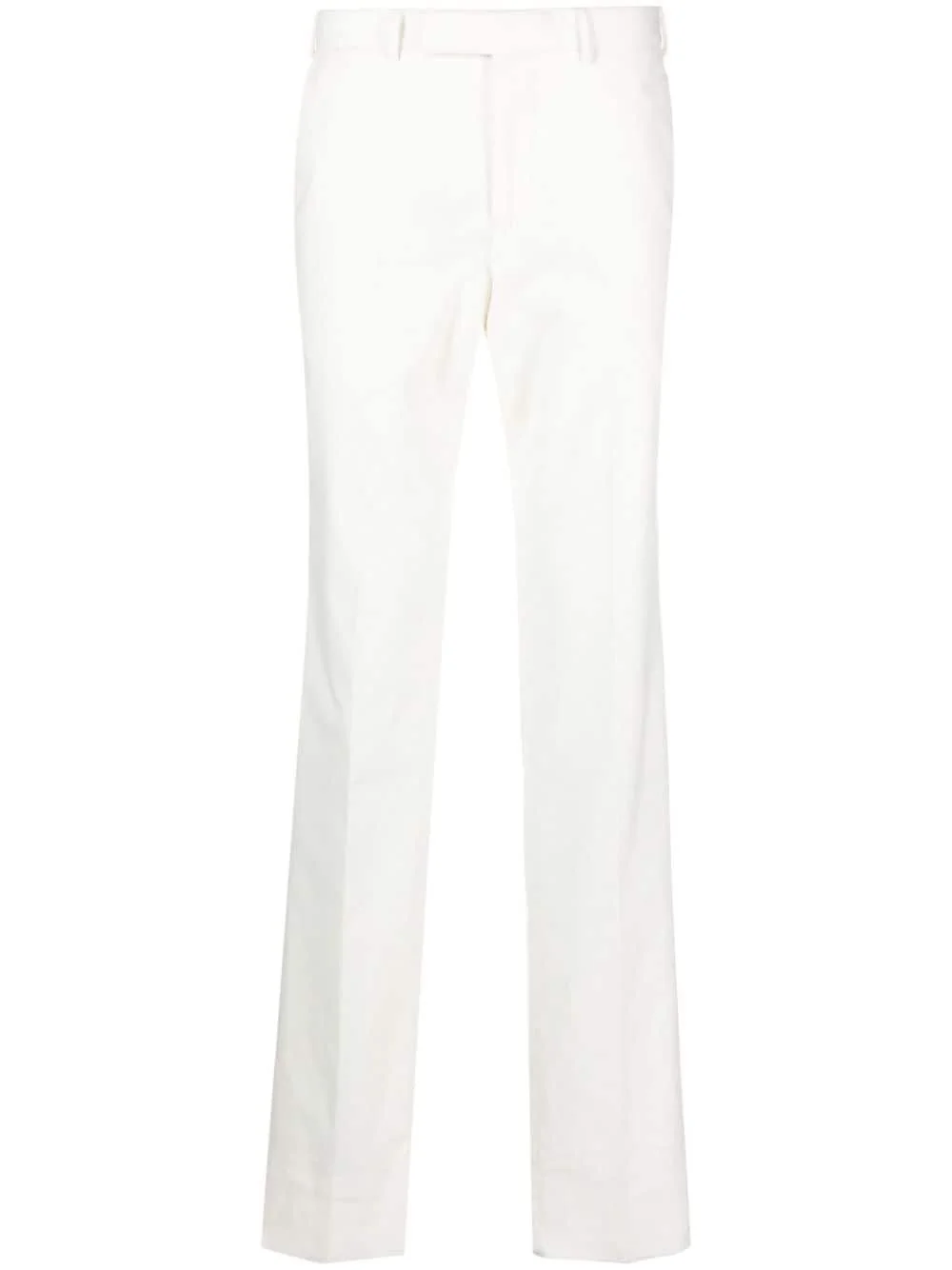 mid-rise straight-leg trousers - 1