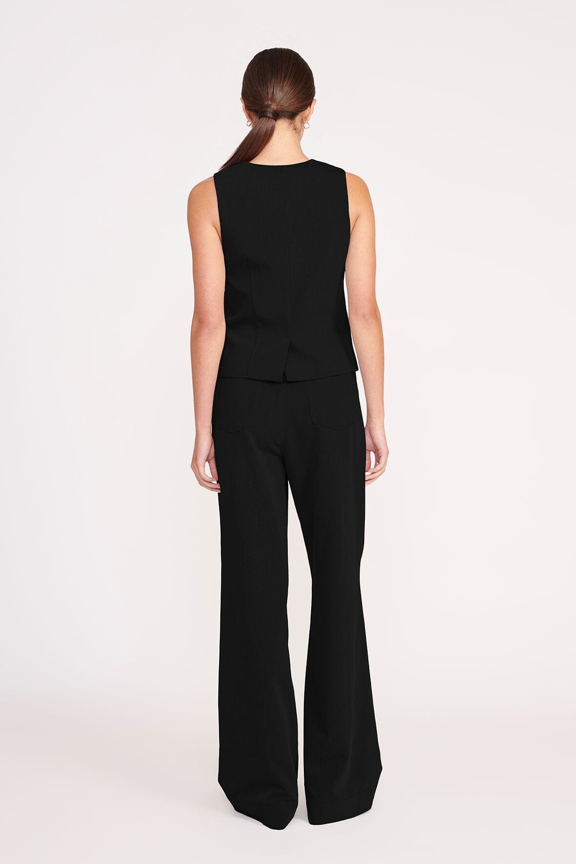 STAUD GRAYSON PANT BLACK - 4