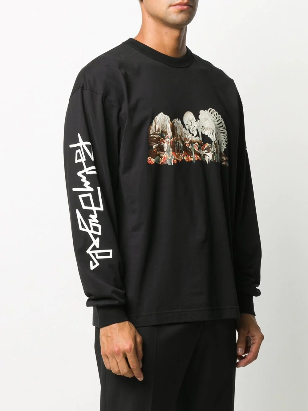 Desert Skull long-sleeve T-shirt - 3