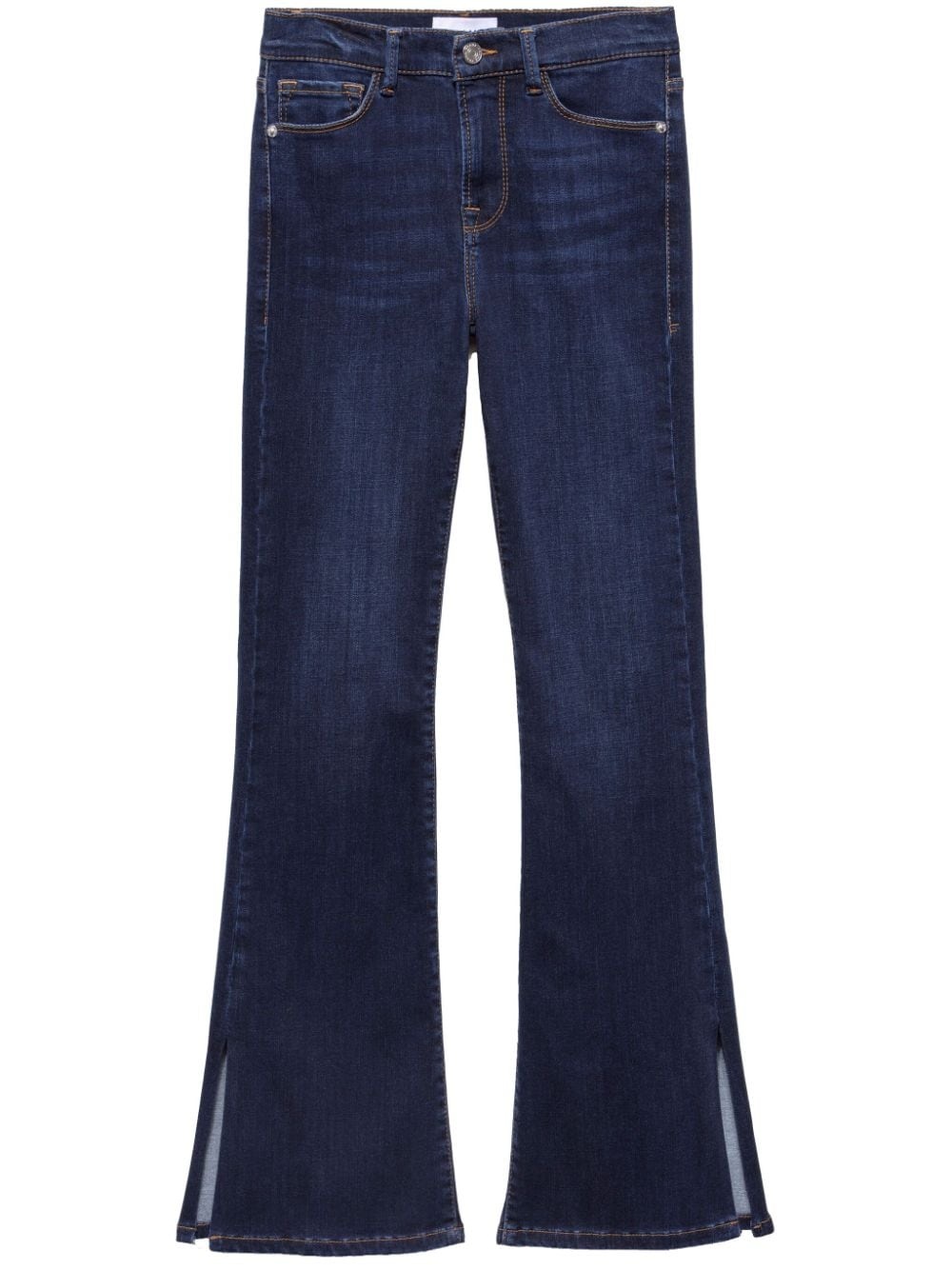Le Mini Boot Slit high-rise flared jeans - 1