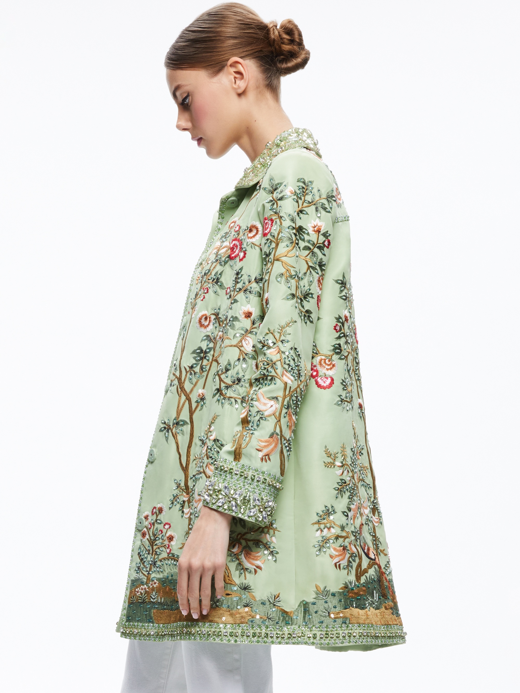 LIV EMBELLISHED COAT - 2