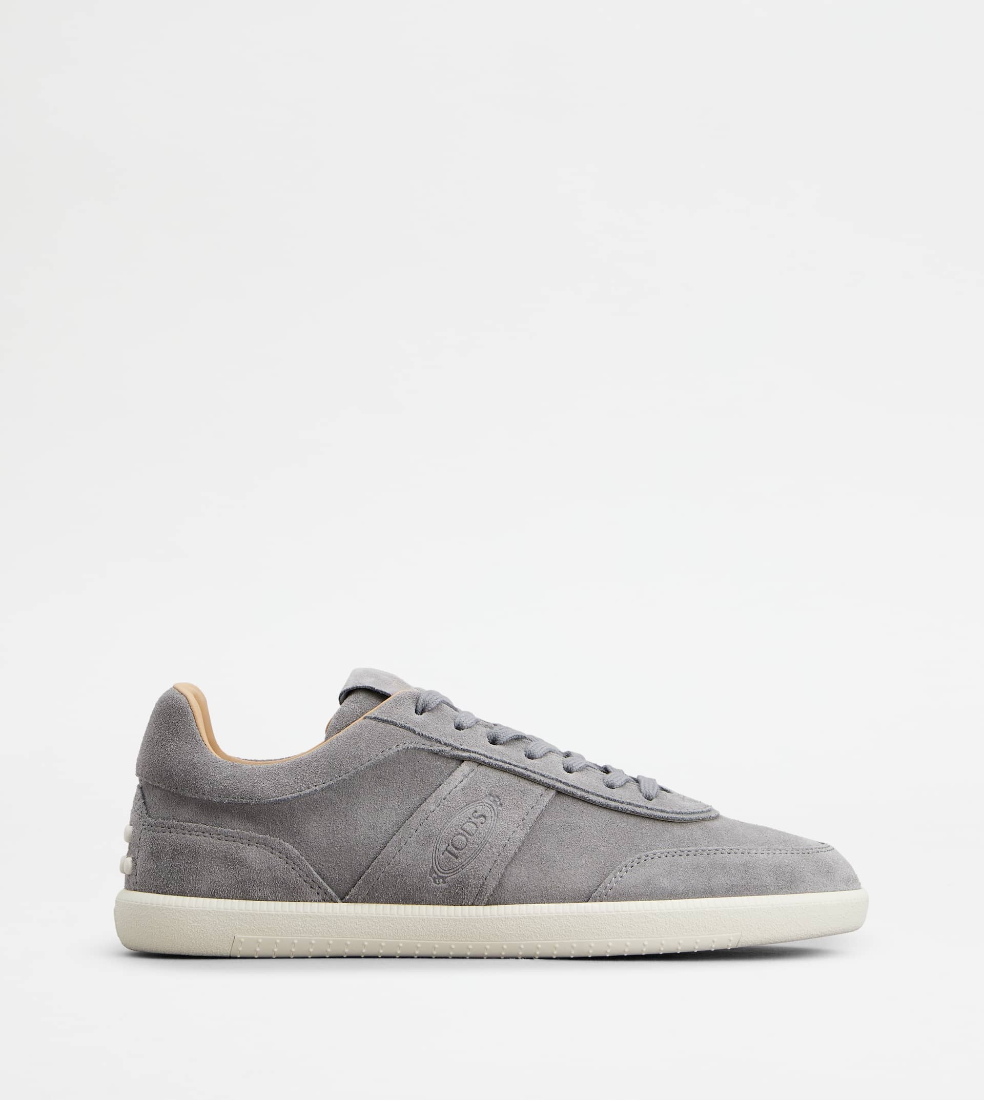 TOD'S TABS SNEAKERS IN SUEDE - GREY - 1