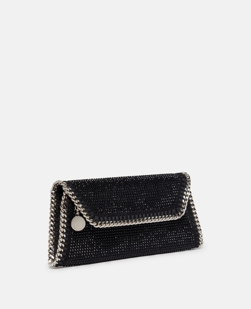Stella McCartney Falabella Crystal Hotfix Clutch outlook