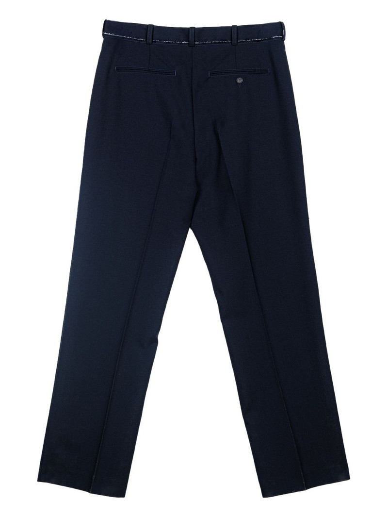 Marni topstitching trousers outlook