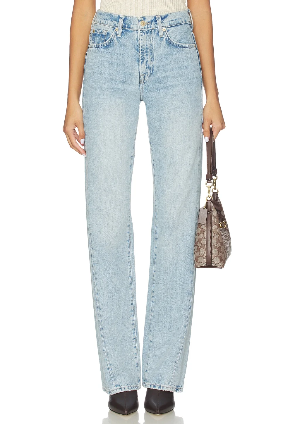 Twisted Inseam Tess Trouser Jeans - 1