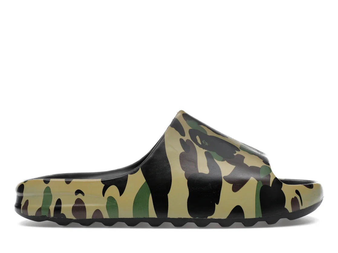 A Bathing Ape 1st Camo Slide Yellow - 1