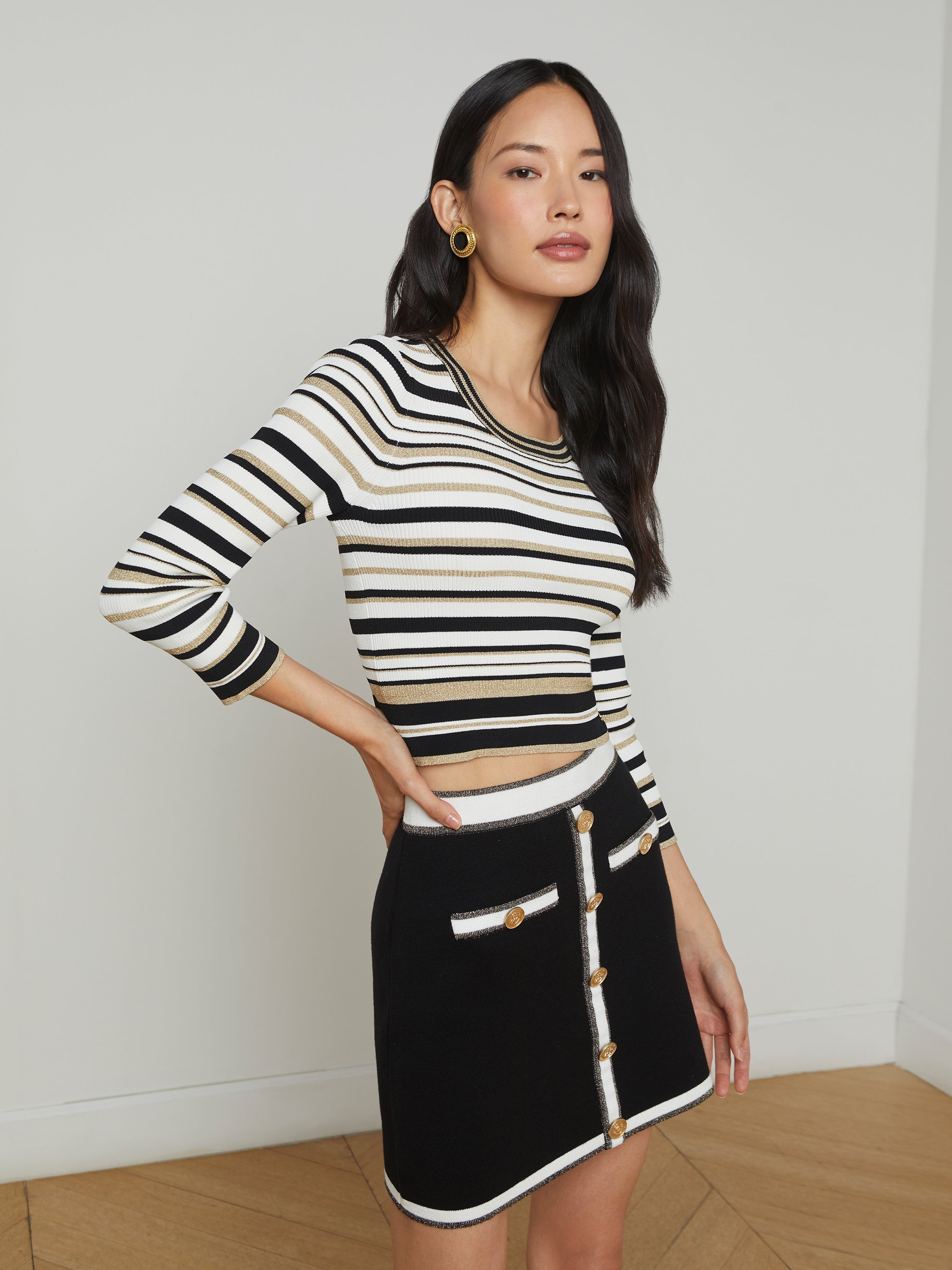 Yukio Cropped Pullover - 3
