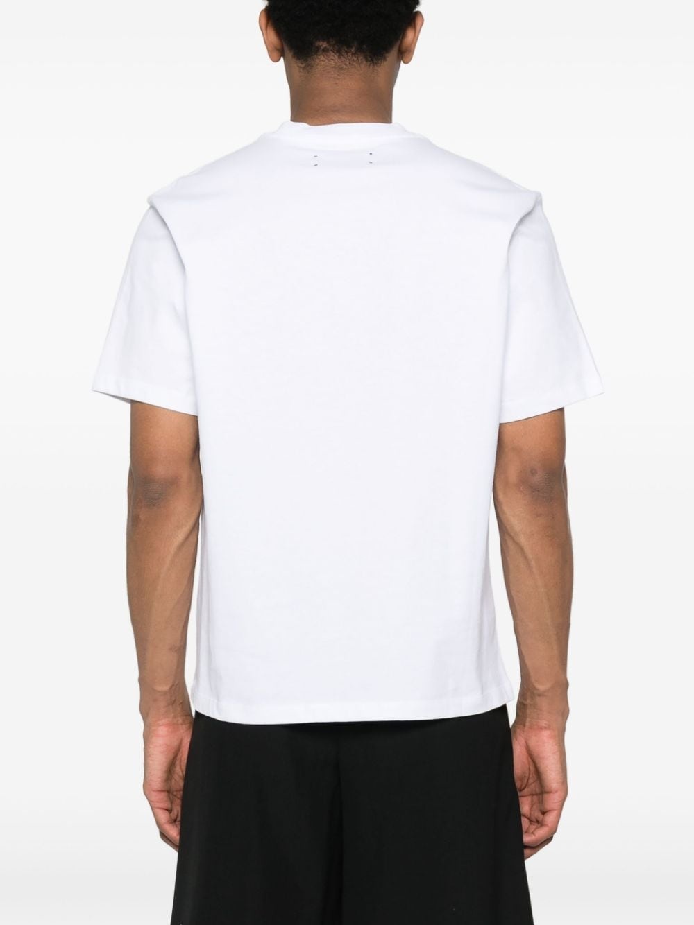Core logo-print cotton T-shirt - 4