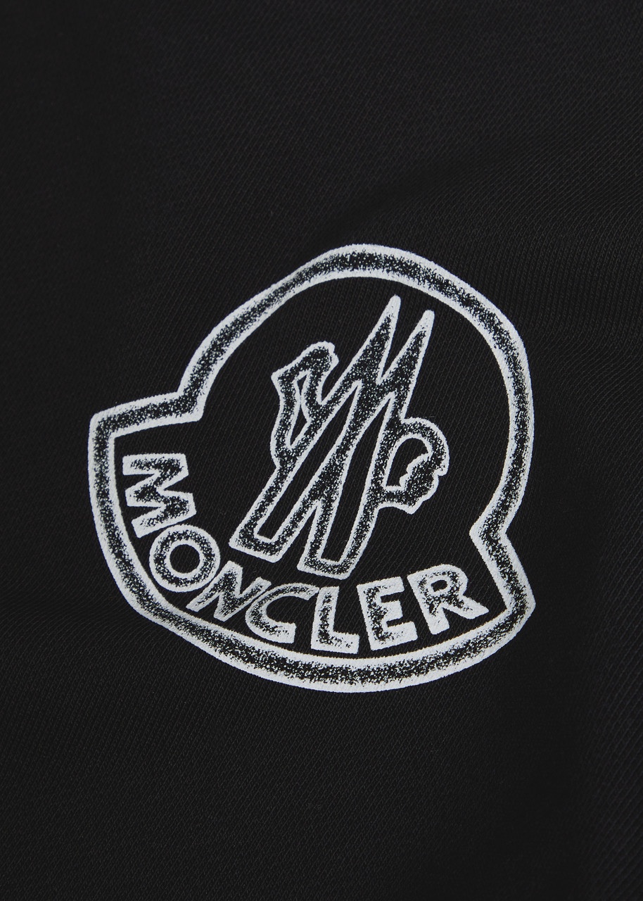Moncler New Badge Logo-print Cotton Sweatshirt - 5