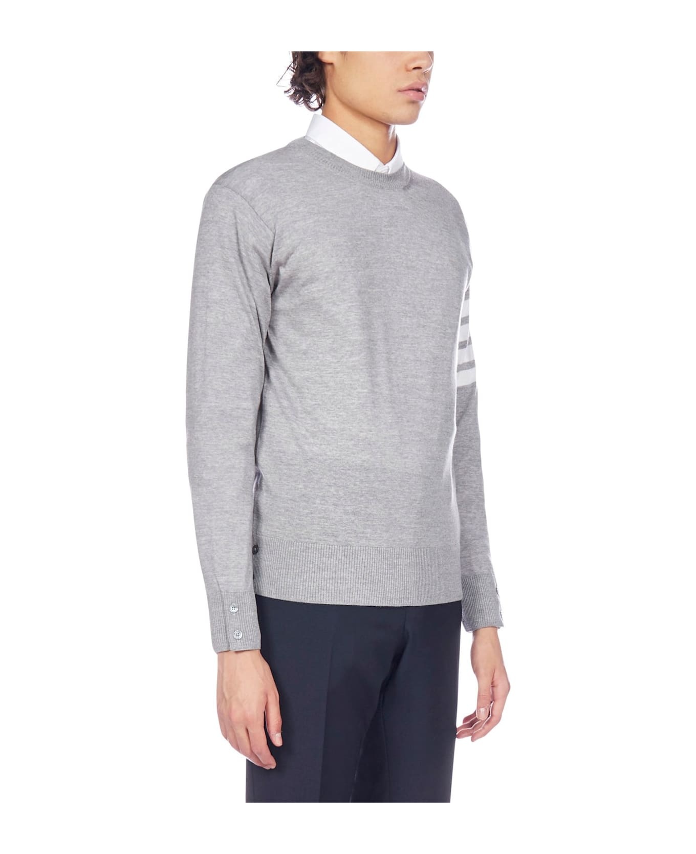 4-bar Striped Sweater - 2