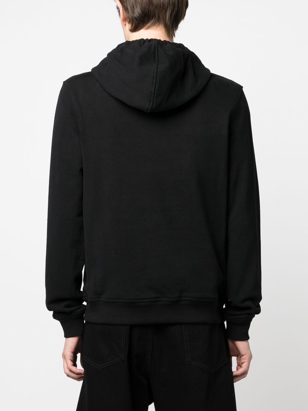 logo-patch drawstring hood - 4