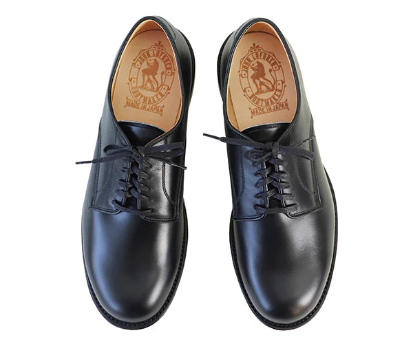 LK-029 USN Low Quarter Shoes French Calf Black - 4